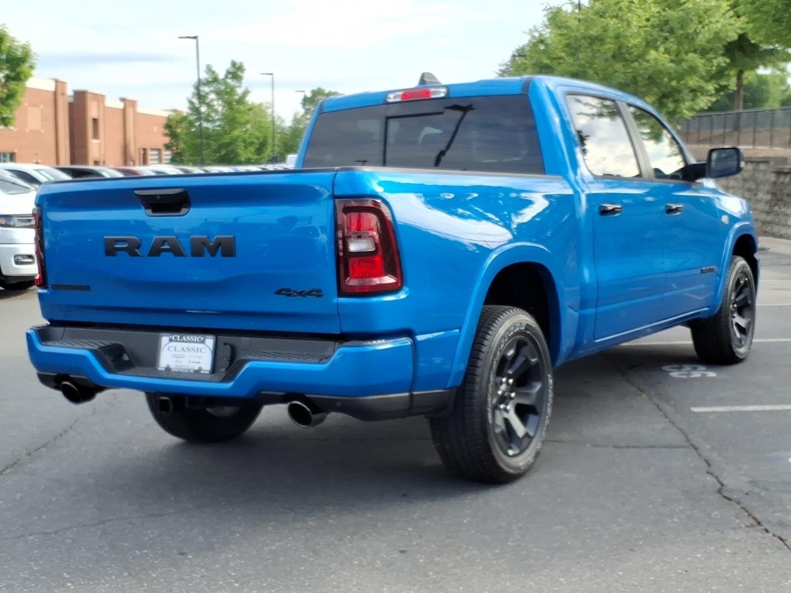 New 2026 Hydro Blue Pearlcoat RAM Big Horn image 2