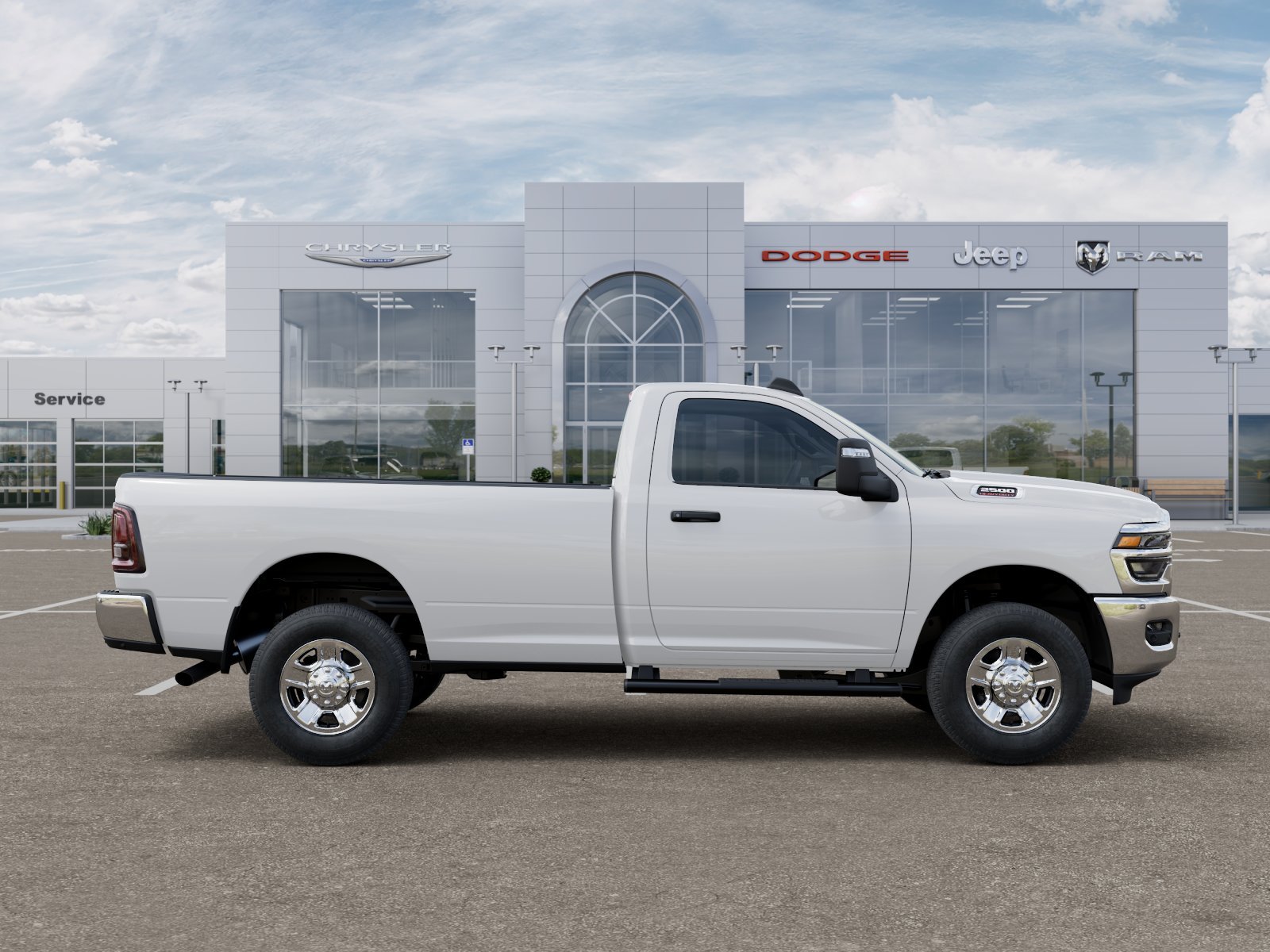 New 2026 Bright White Clear-Coat Exterior Paint RAM Tradesman image 50