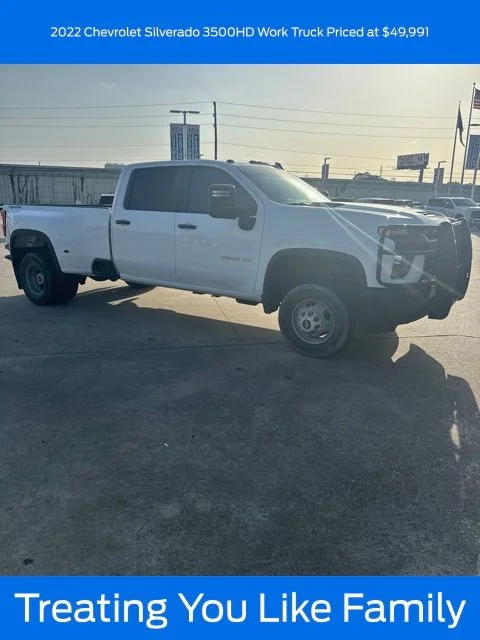 Used 2022 Summit White Chevrolet Work Truck image 1