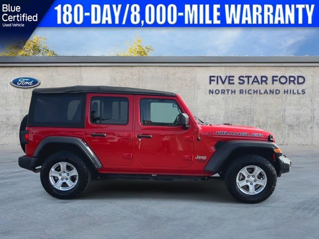 Used 2021 Red Jeep Unlimited Sport S image 11