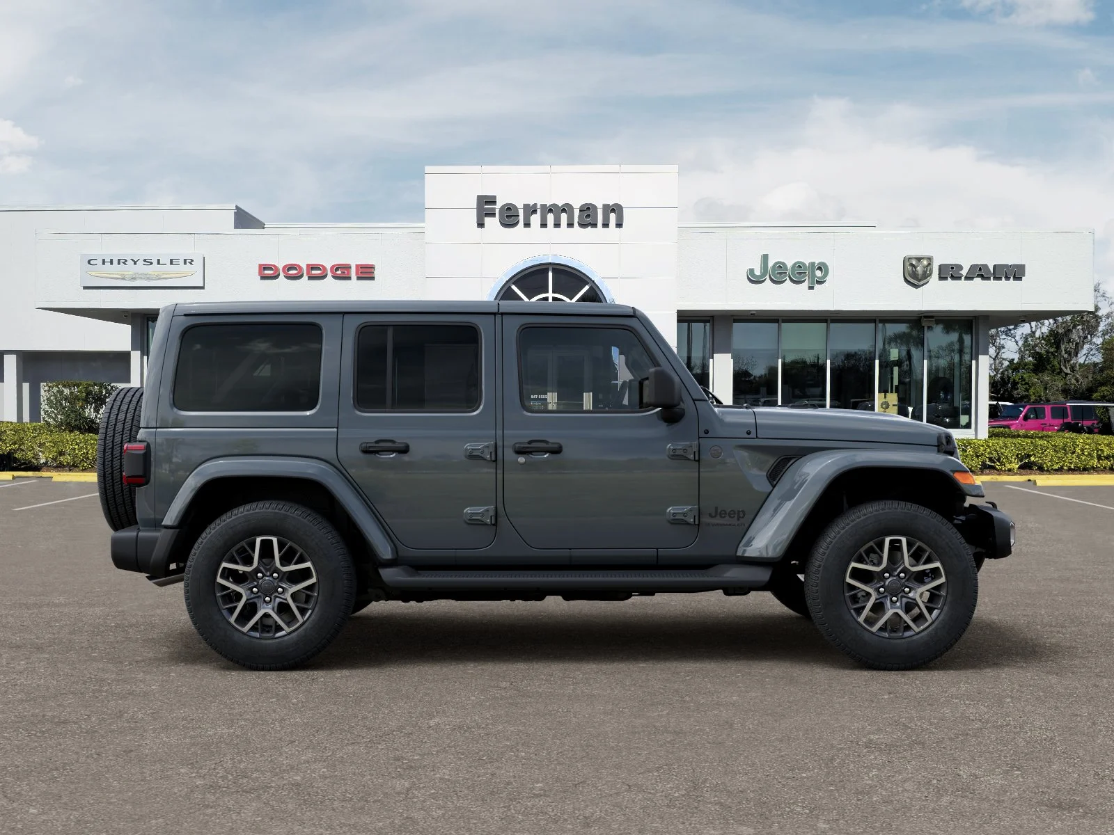 New 2026 Anvil Clear-Coat Exterior Paint Jeep Sahara image 56