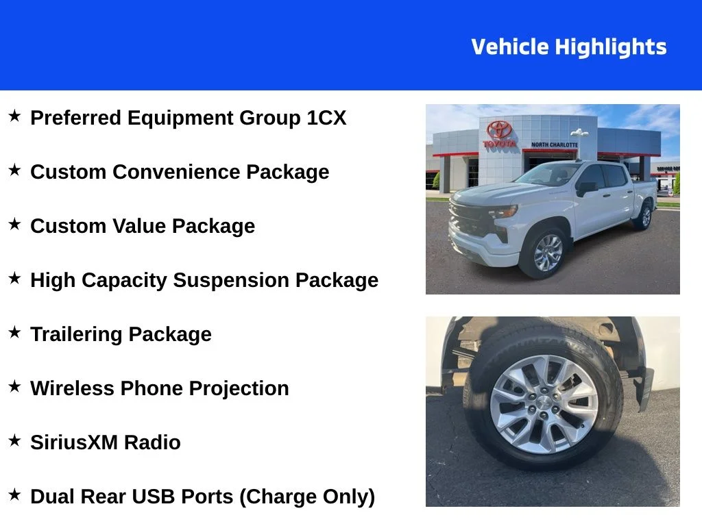 Used 2022 White Chevrolet Custom image 4