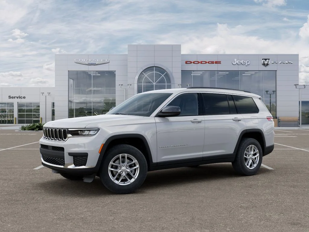 New 2026 Bright White Clear-Coat Exterior Paint Jeep Laredo image 2