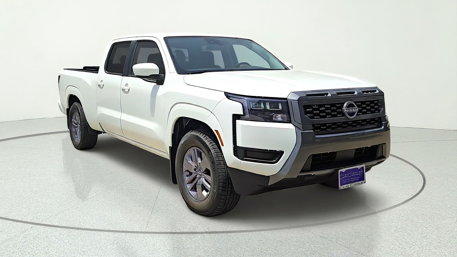 New 2026 Glacier White Nissan Crew Cab SV Long Bed image 1
