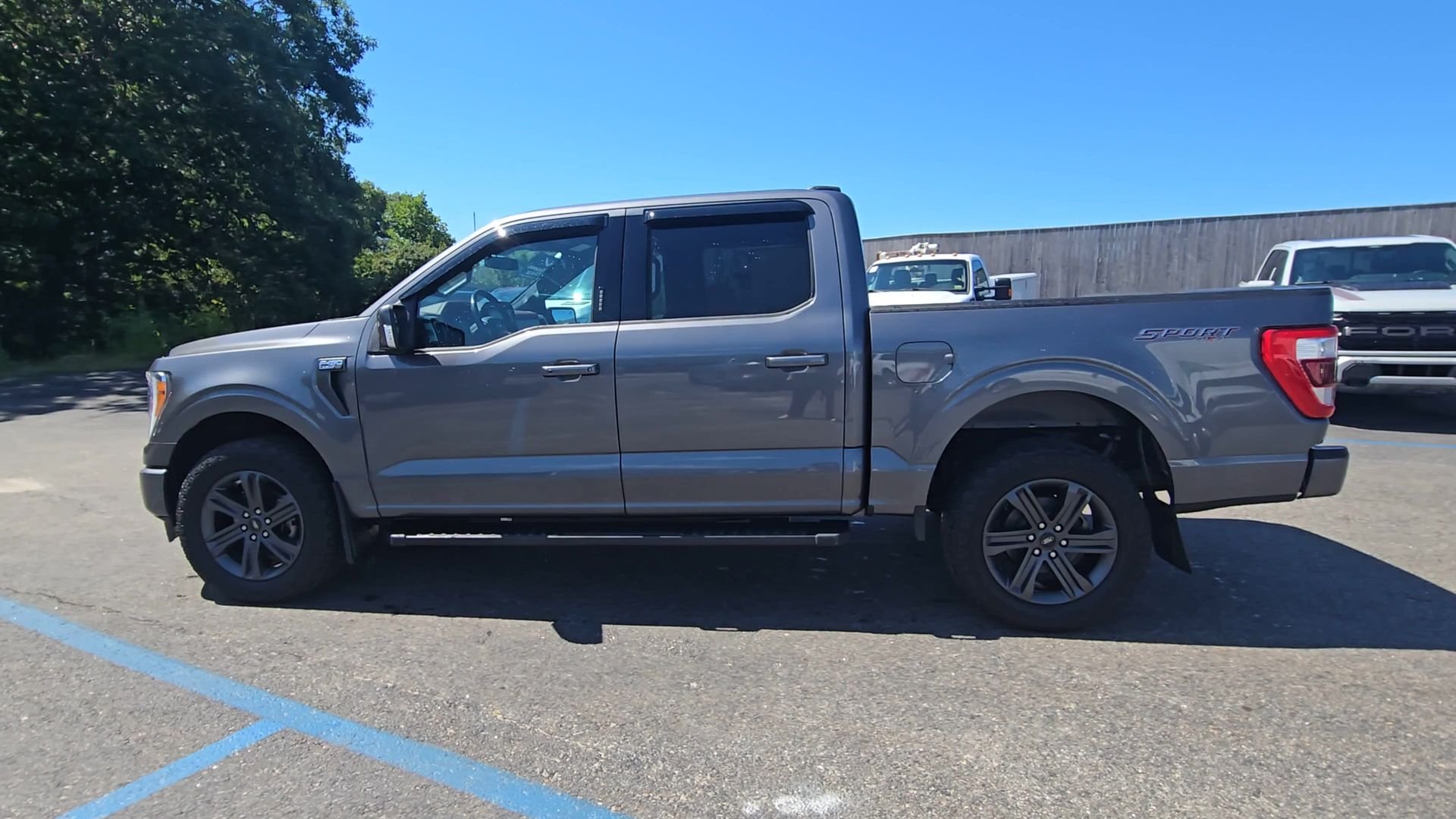 Used 2023 Gray Ford Lariat image 16