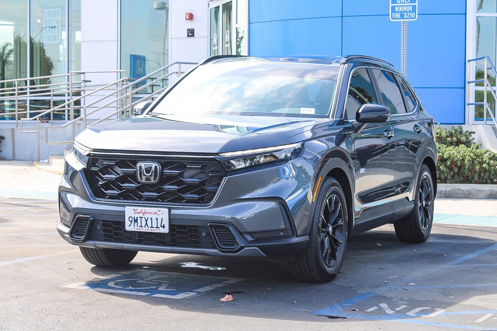 Certified Used 2024 Meteorite Gray Metallic Honda Sport-L image 3