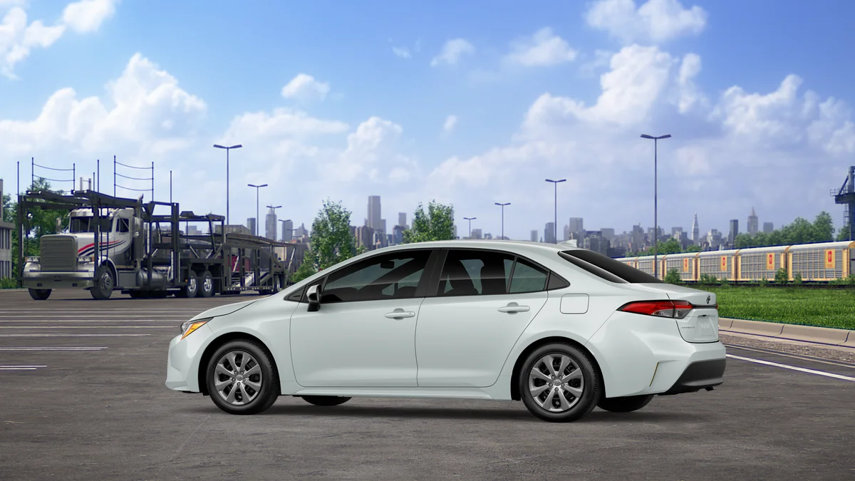 New 2026 Wind Chill Pearl Toyota LE image 5