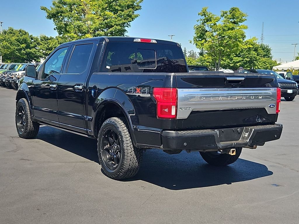 Used 2018 Black Ford Platinum image 4