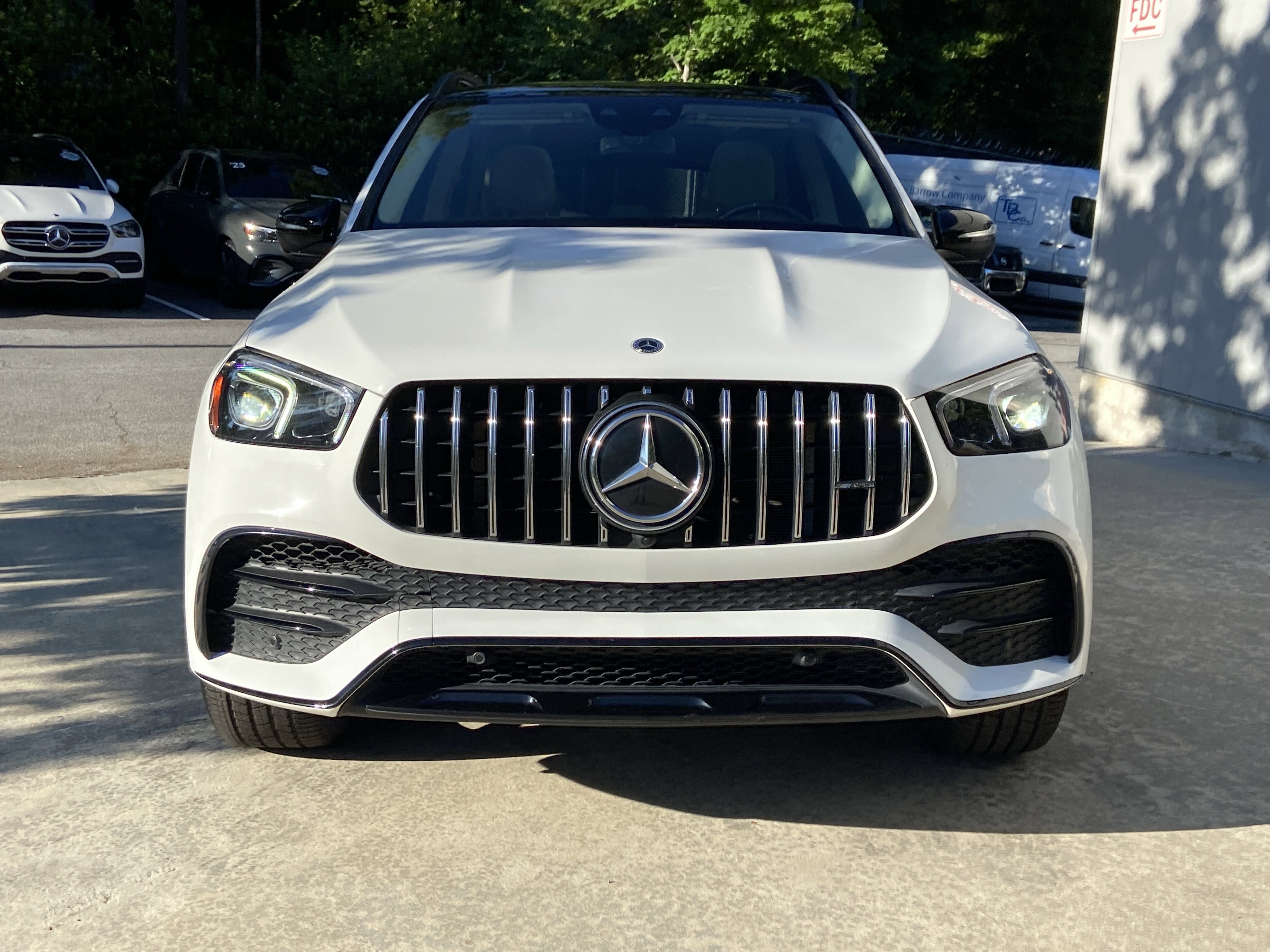 Certified Used 2021 Polar White Mercedes-Benz AMG® GLE 53 4MATIC® SUV image 3