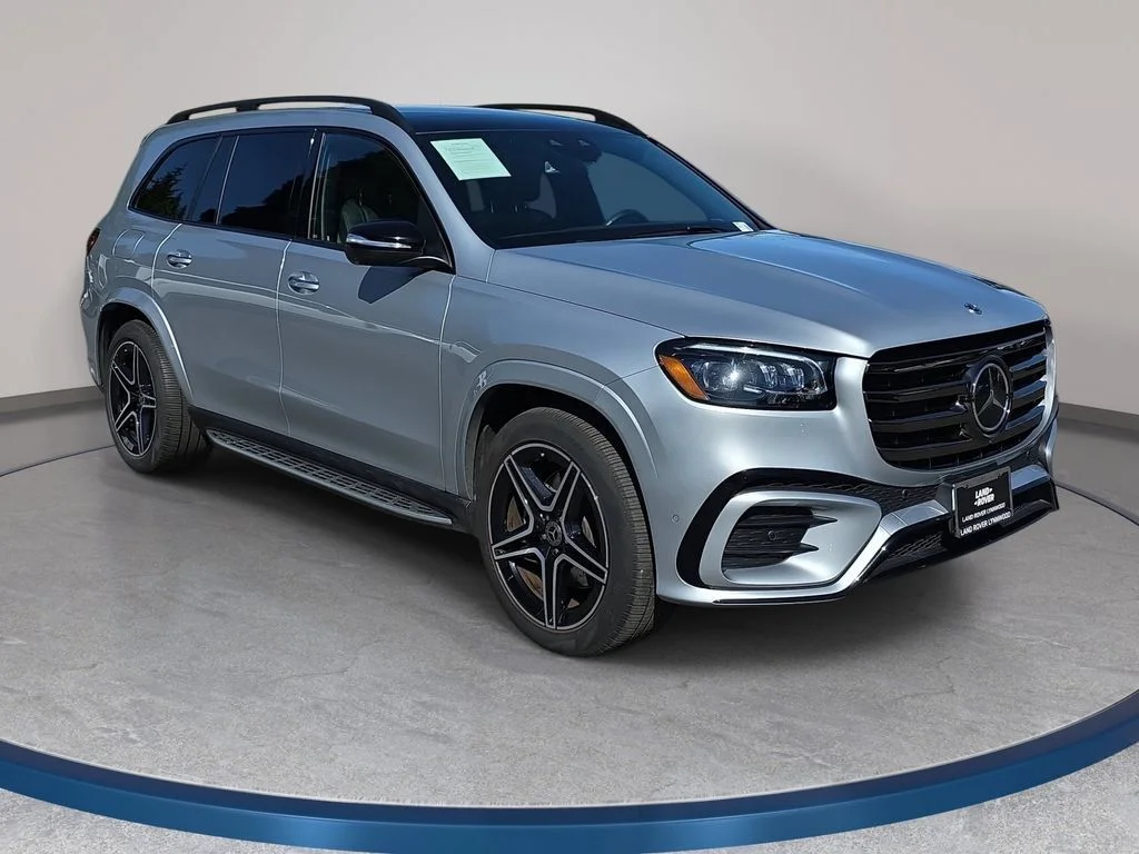 Used 2025 Cirrus Silver Metallic Mercedes-Benz GLS 450 image 4