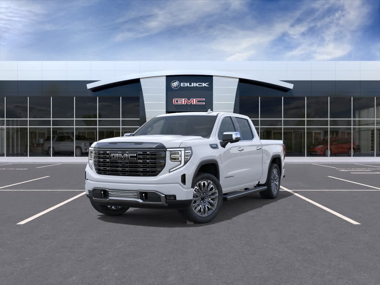 New 2026 Glacier White Tricoat GMC Denali Ultimate image 8