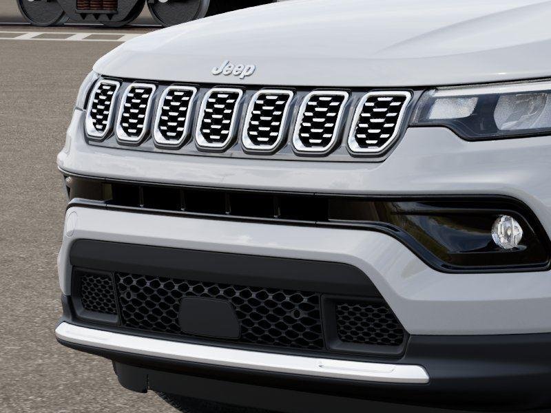 New 2026 Bright White Clear-Coat Exterior Paint Jeep COMPASS LIMITED 4X4 image 11