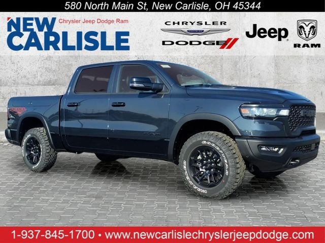 New 2027 Forged Blue Metallic Exterior Paint RAM Rebel image 1