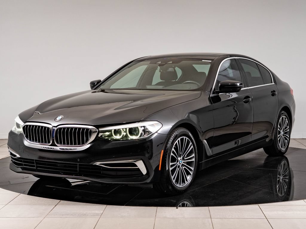 Used 2019 Black Sapphire Metallic BMW 540i image 1