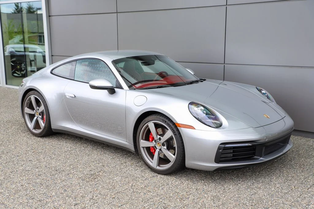 Used 2024 GT Silver Metallic Porsche Carrera S image 1
