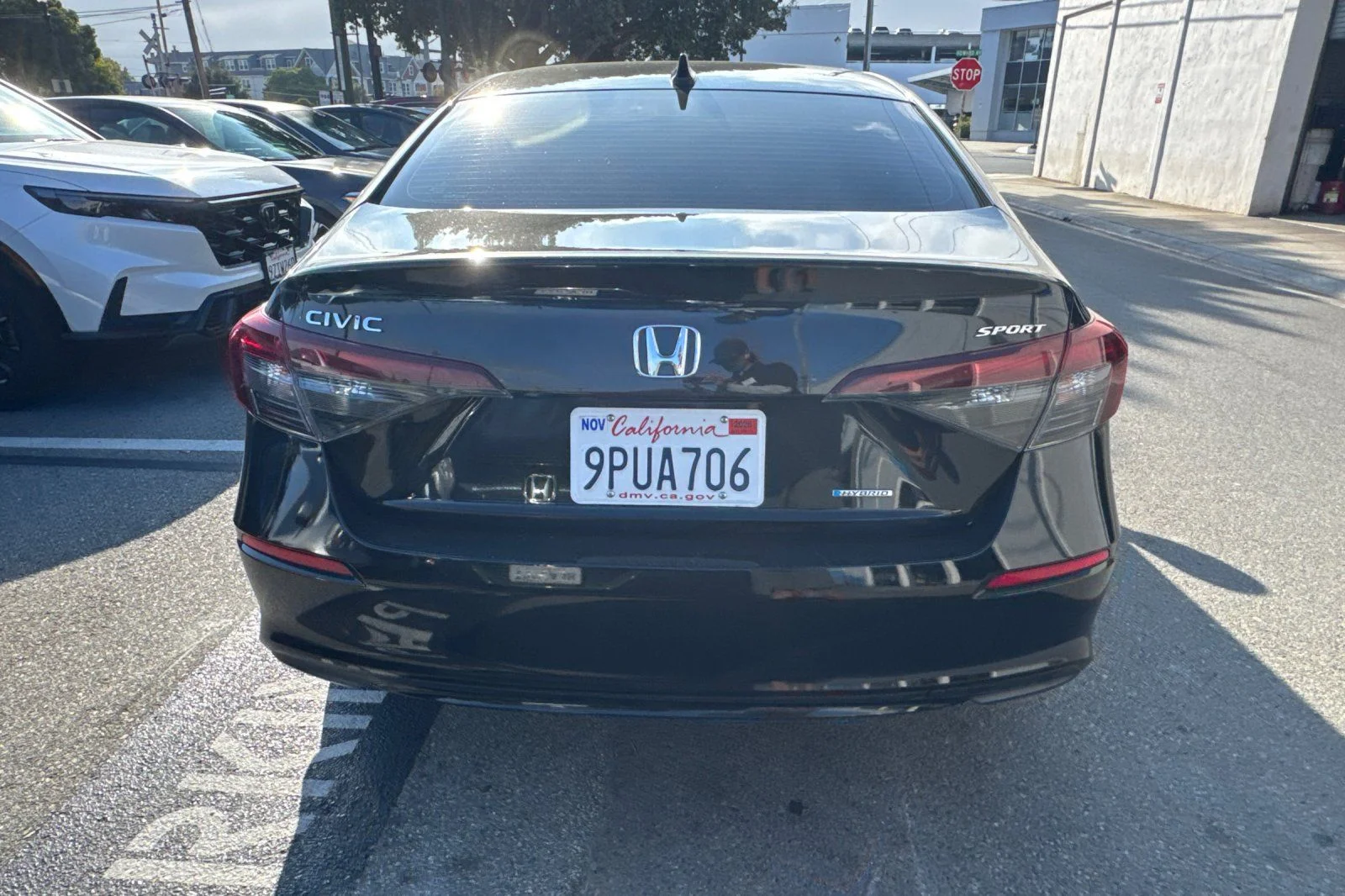 Certified Used 2025 Crystal Black Pearl Honda Sport image 6