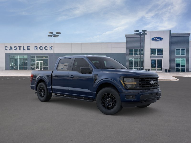 New 2026 Antimatter Blue Metallic Ford XLT image 7