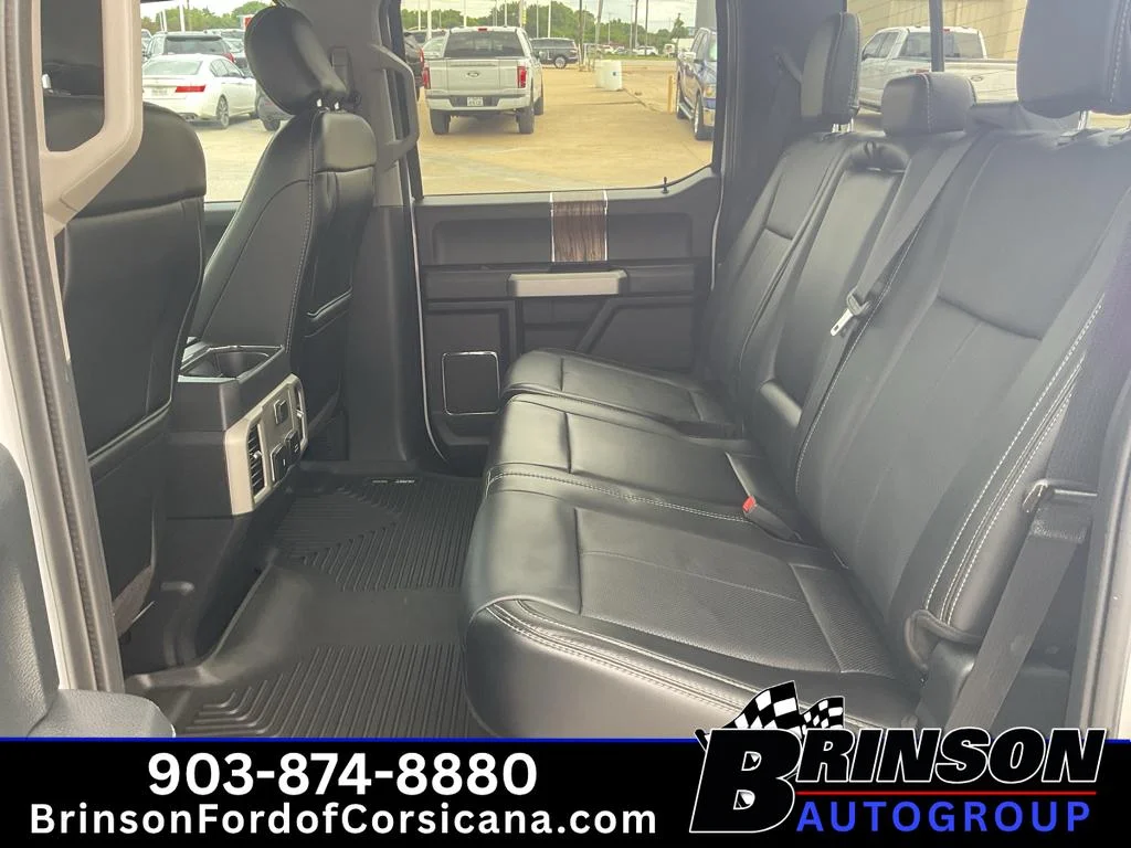 Used 2019 OXFORD WHITE Ford LARIAT image 15