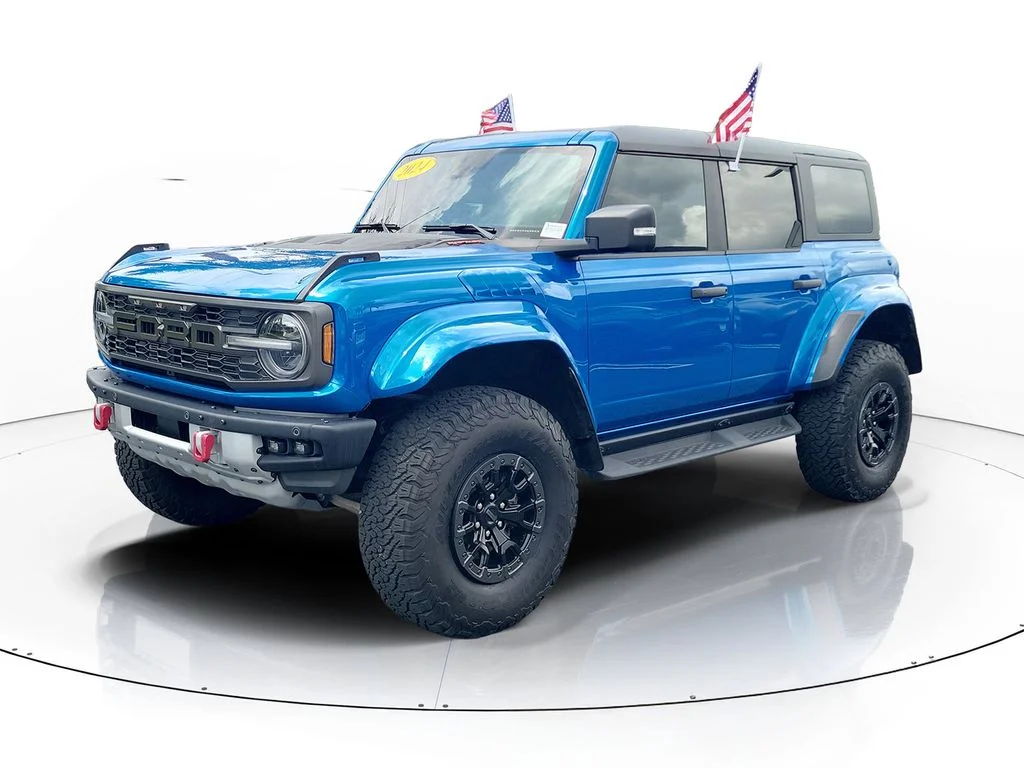 Used 2024 Blue Ford Raptor image 4