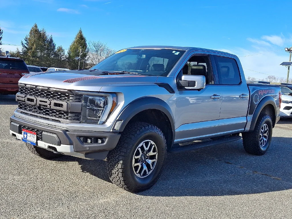 Used 2021 Iconic Silver Metallic Ford Raptor image 6