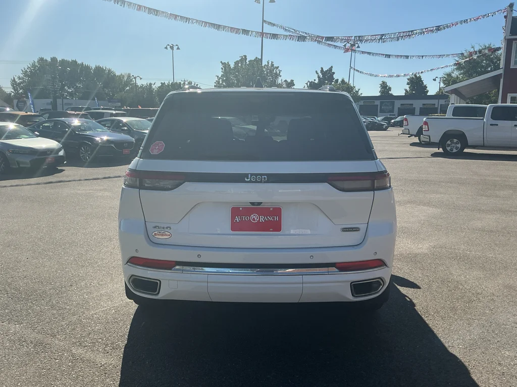 Used 2022 Bright White Jeep Overland image 6