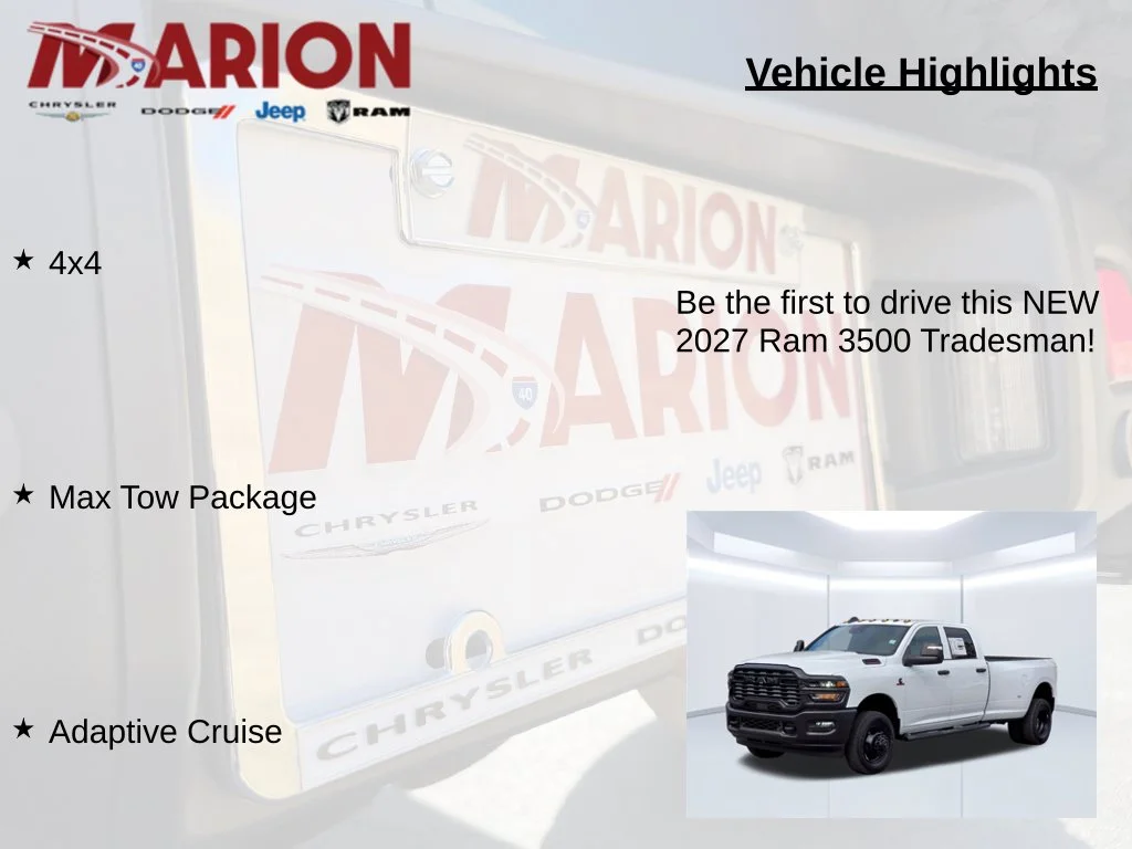 New 2027 White Ram Tradesman image 5
