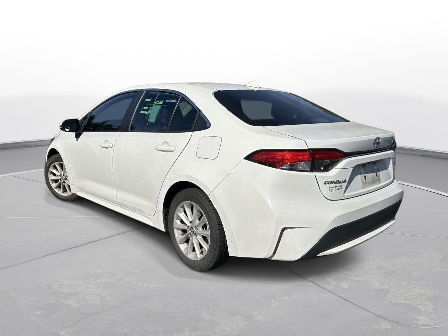 Certified Used 2021 Super White Toyota XLE image 8