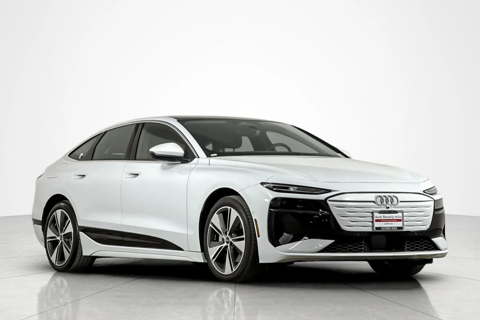 Used 2025 Glacier White Metallic Audi Premium RWD image 7