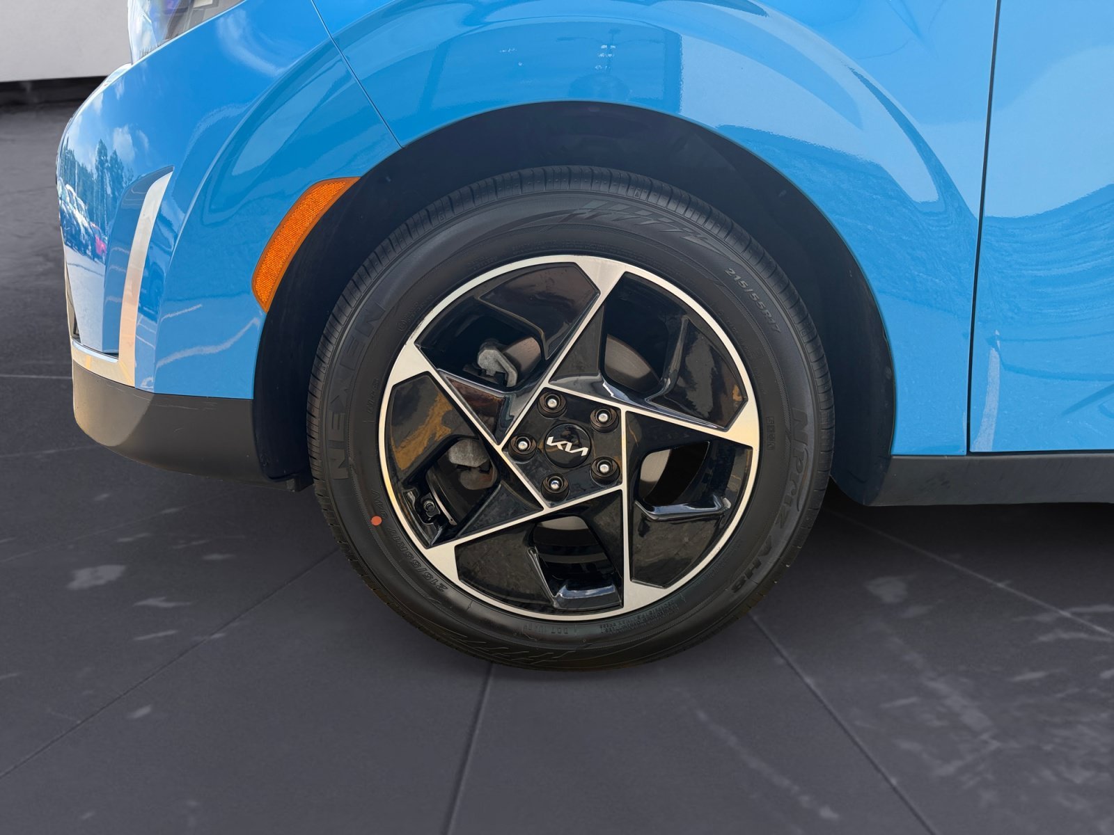 Used 2023 Surf Blue Kia EX image 45