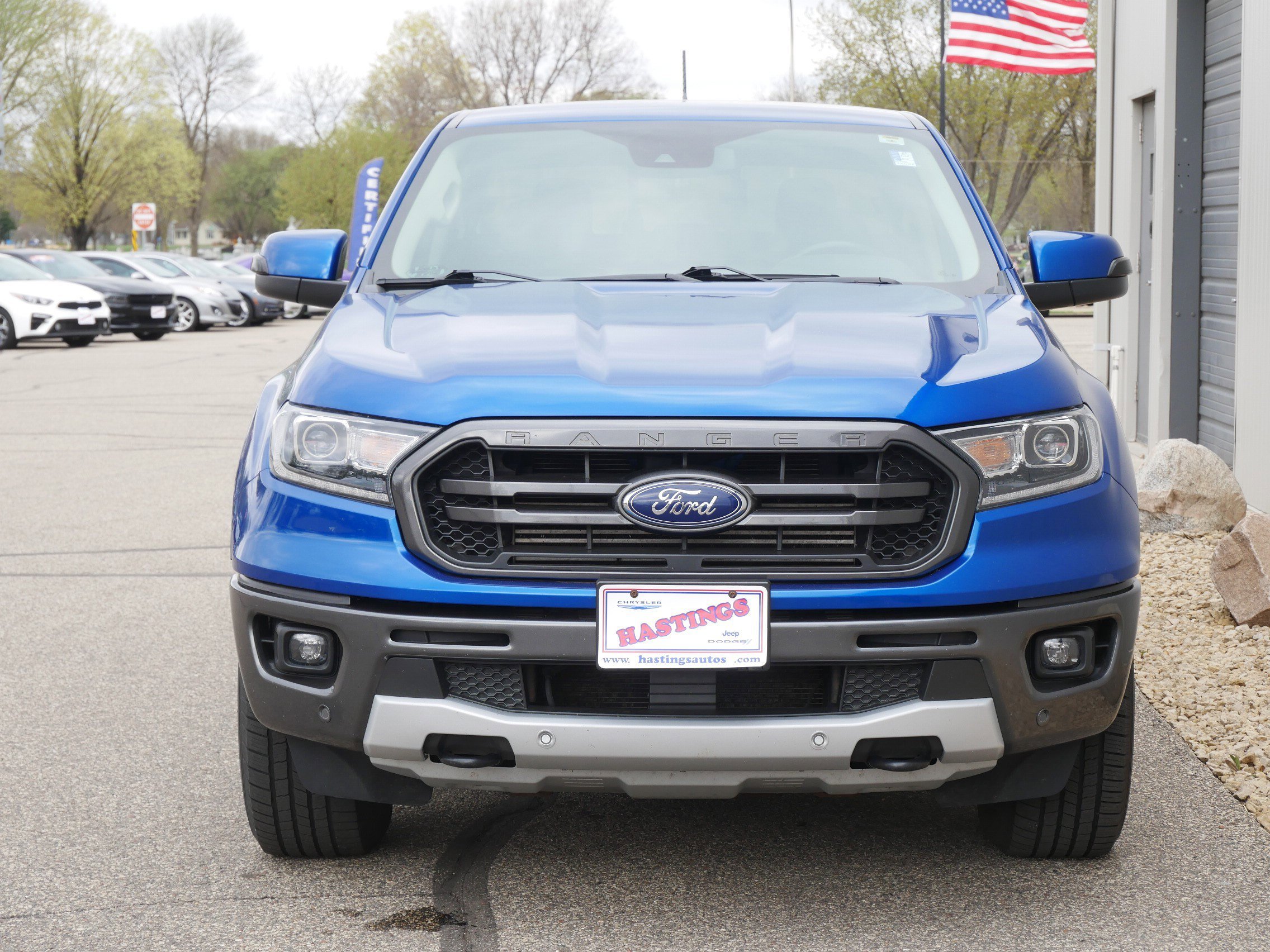 Used 2019 Blue Ford LARIAT image 8