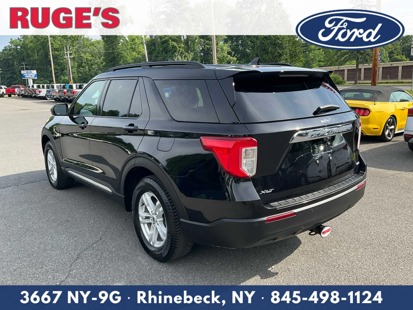 Used 2020 Agate Black Metallic Ford XLT image 5