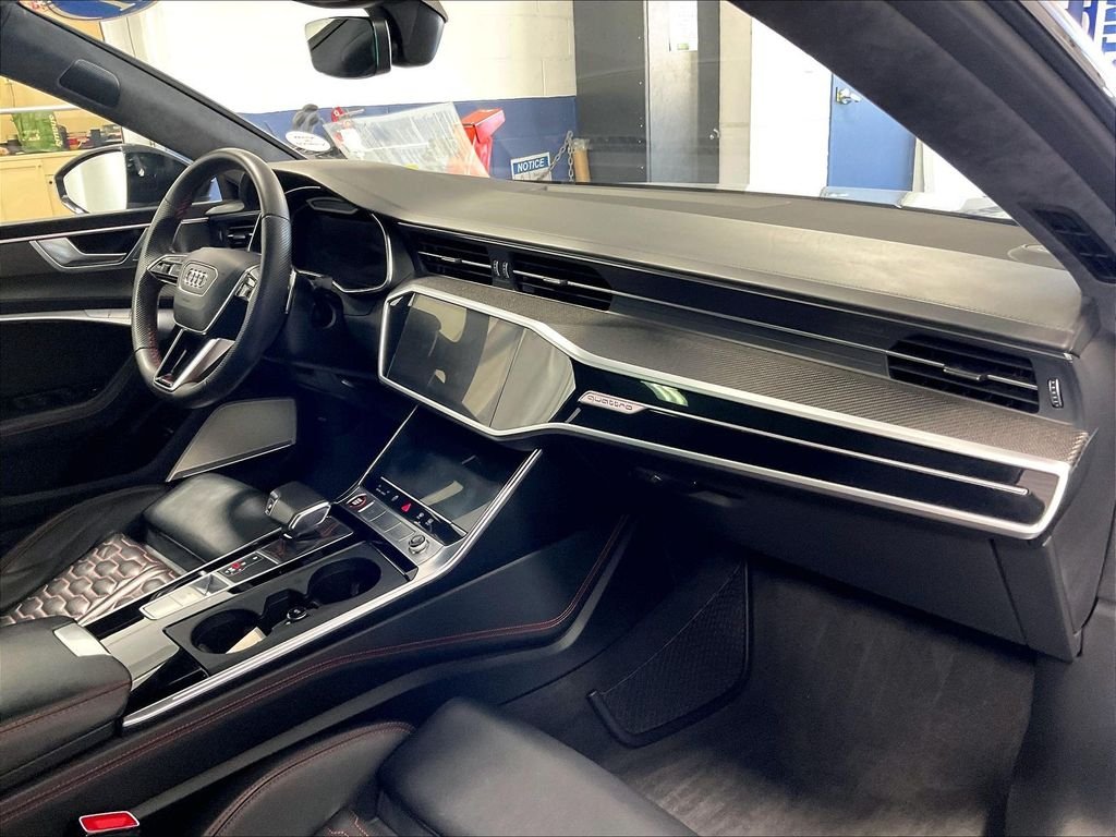 Used 2021 Gray Audi 4.0T image 14