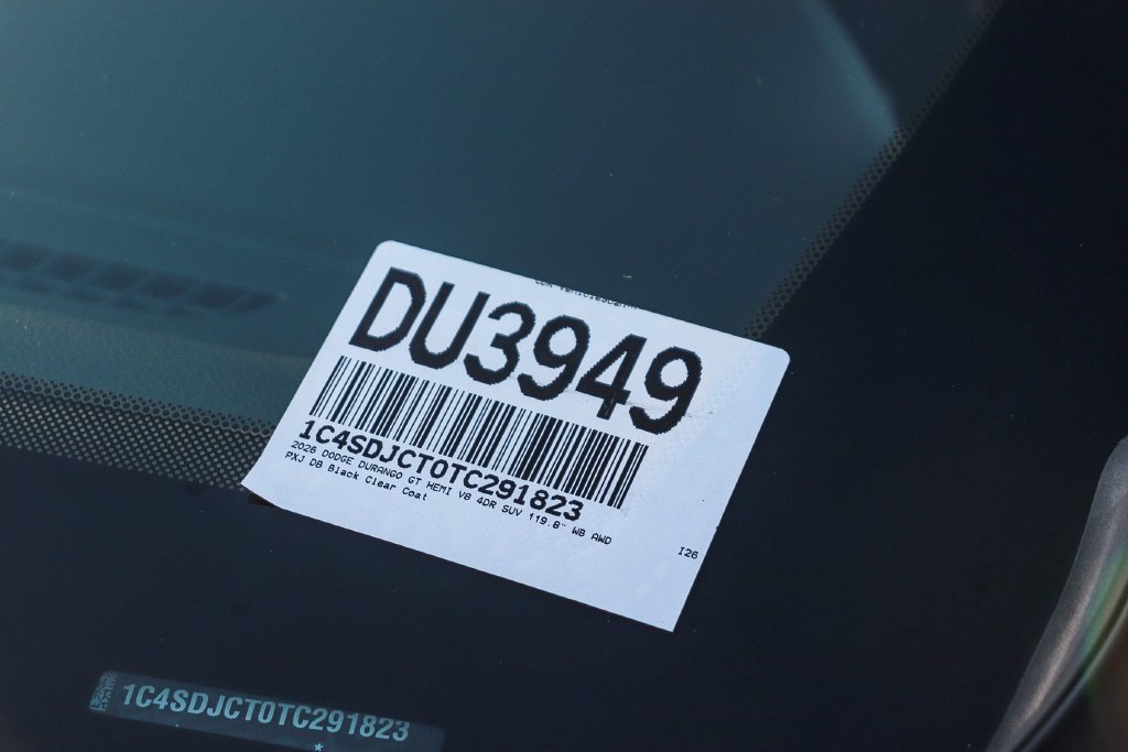 New 2026 DB Black Clearcoat Dodge GT HEMI V8 image 31