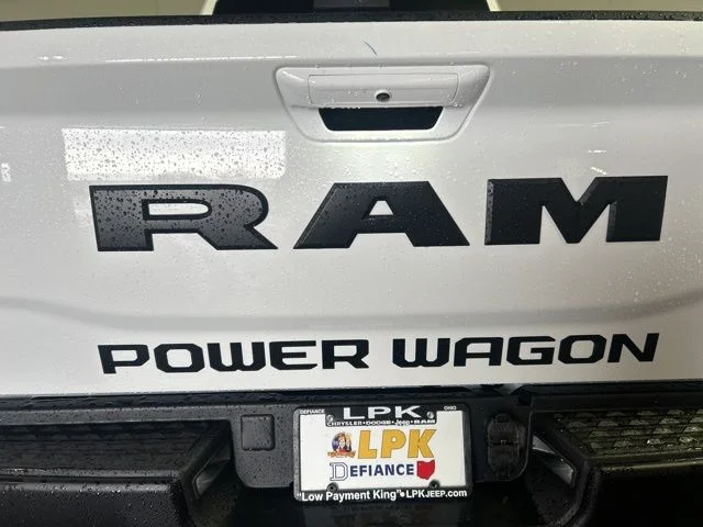 New 2026 Bright White Clear-Coat Exterior Paint RAM POWER WAGON image 44