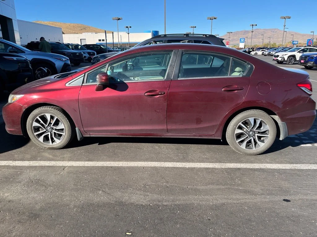 Used 2014 Crimson Pearl Honda EX image 1