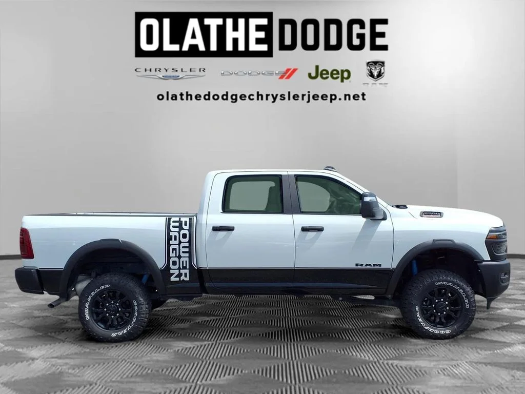 New 2026 Bright White Clear-Coat Exterior Paint RAM Power Wagon image 26