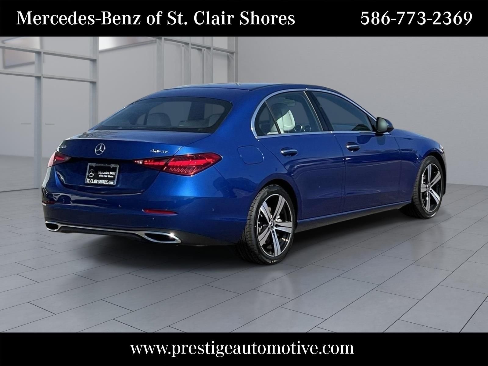 Certified Used 2025 Blue Mercedes-Benz C 300 image 5
