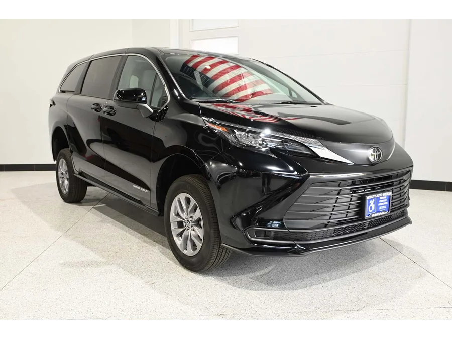 New 2026 BLACK Toyota LE Mobility Handicap Van image 3