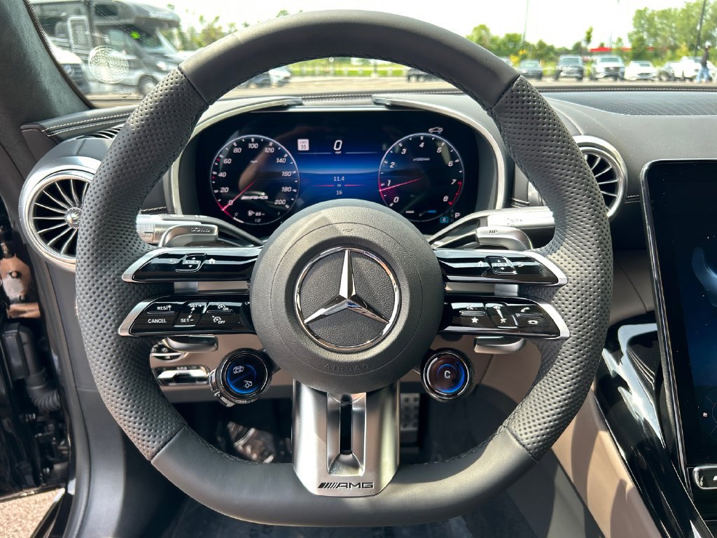 New 2027 Obsidian Black Metallic Mercedes-Benz AMG® SL 43 Roadster image 53