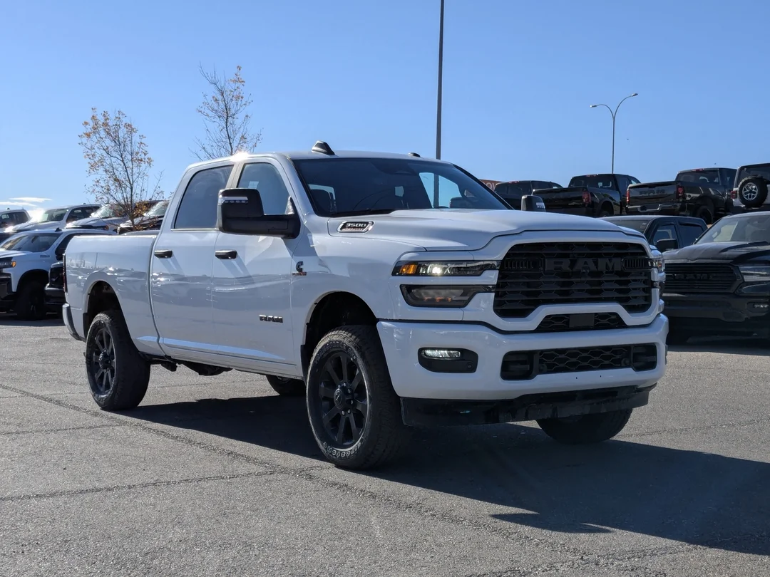 New 2026 White RAM Big Horn - - 5th W & Gooseneck Prep - Level 1 Plus Grp - Cummins HO & More! image 2
