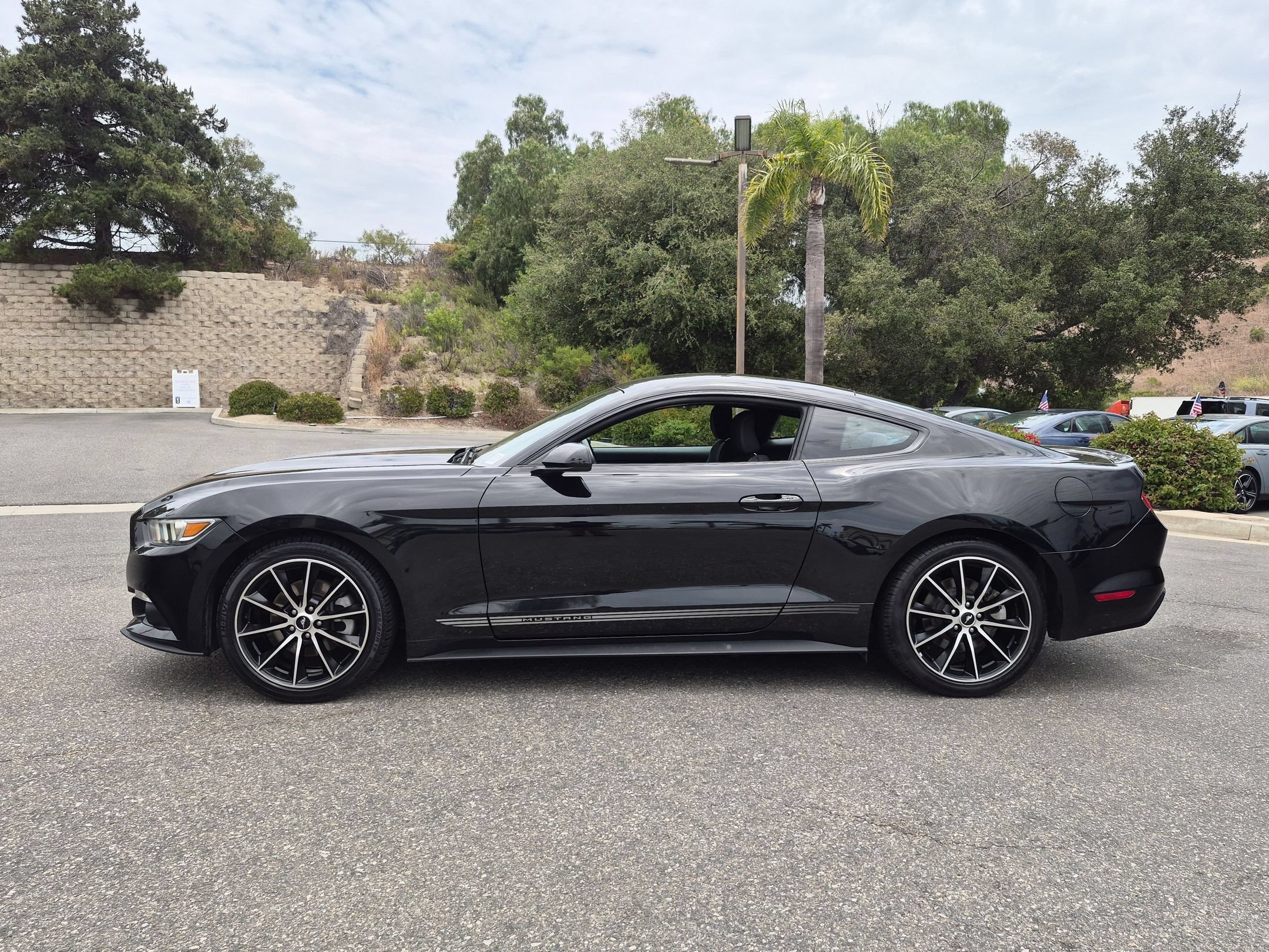 Used 2017 Ford Mustang EcoBoost with VIN 1FA6P8TH6H5334091 for sale in San Juan Capistrano, CA