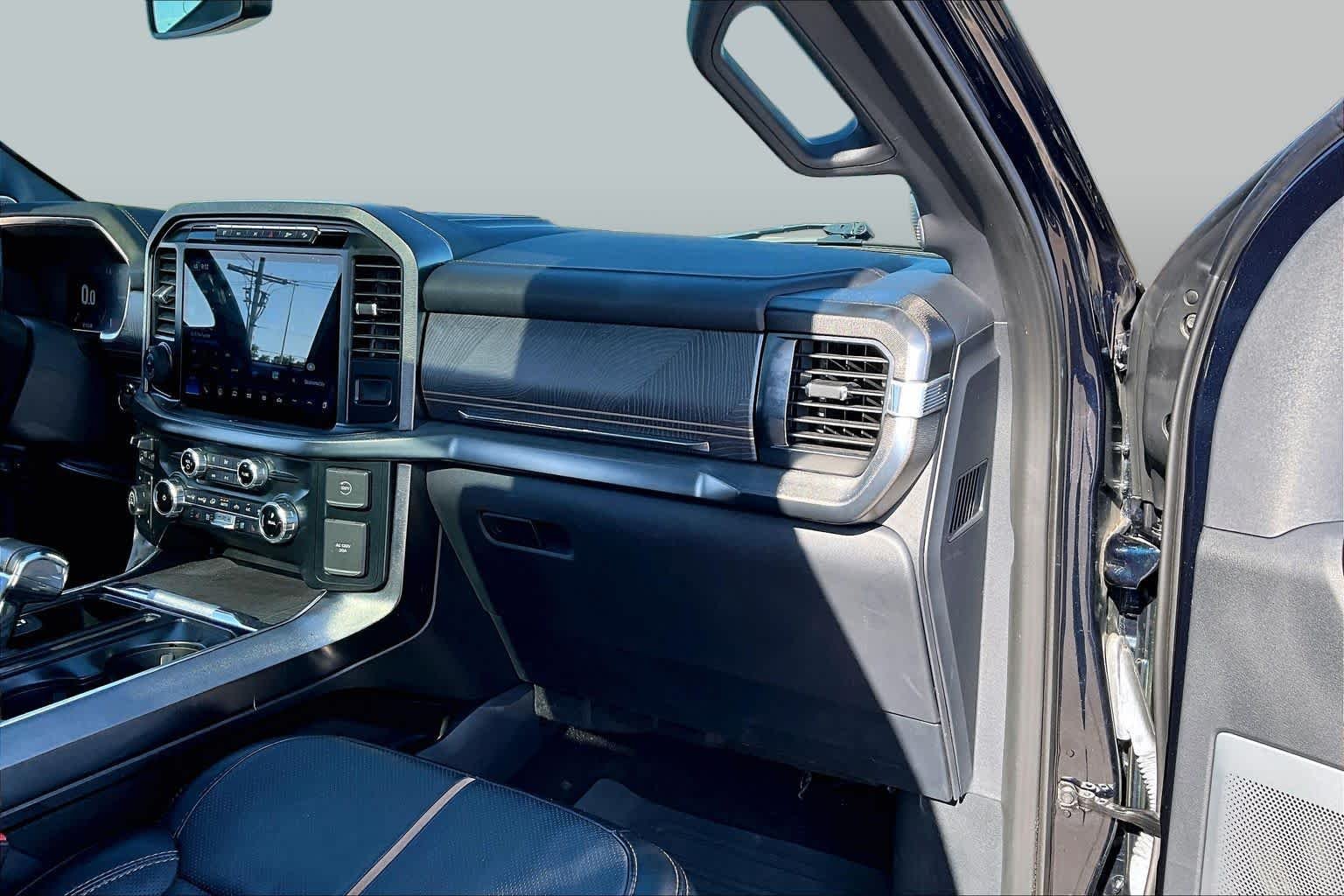 Used 2023 Antimatter Blue Metallic Ford Platinum image 18