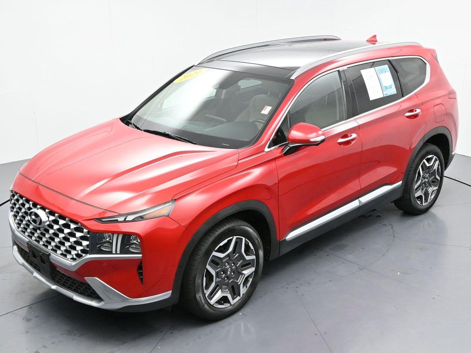 Used 2021 Calypso Red Hyundai Limited image 45