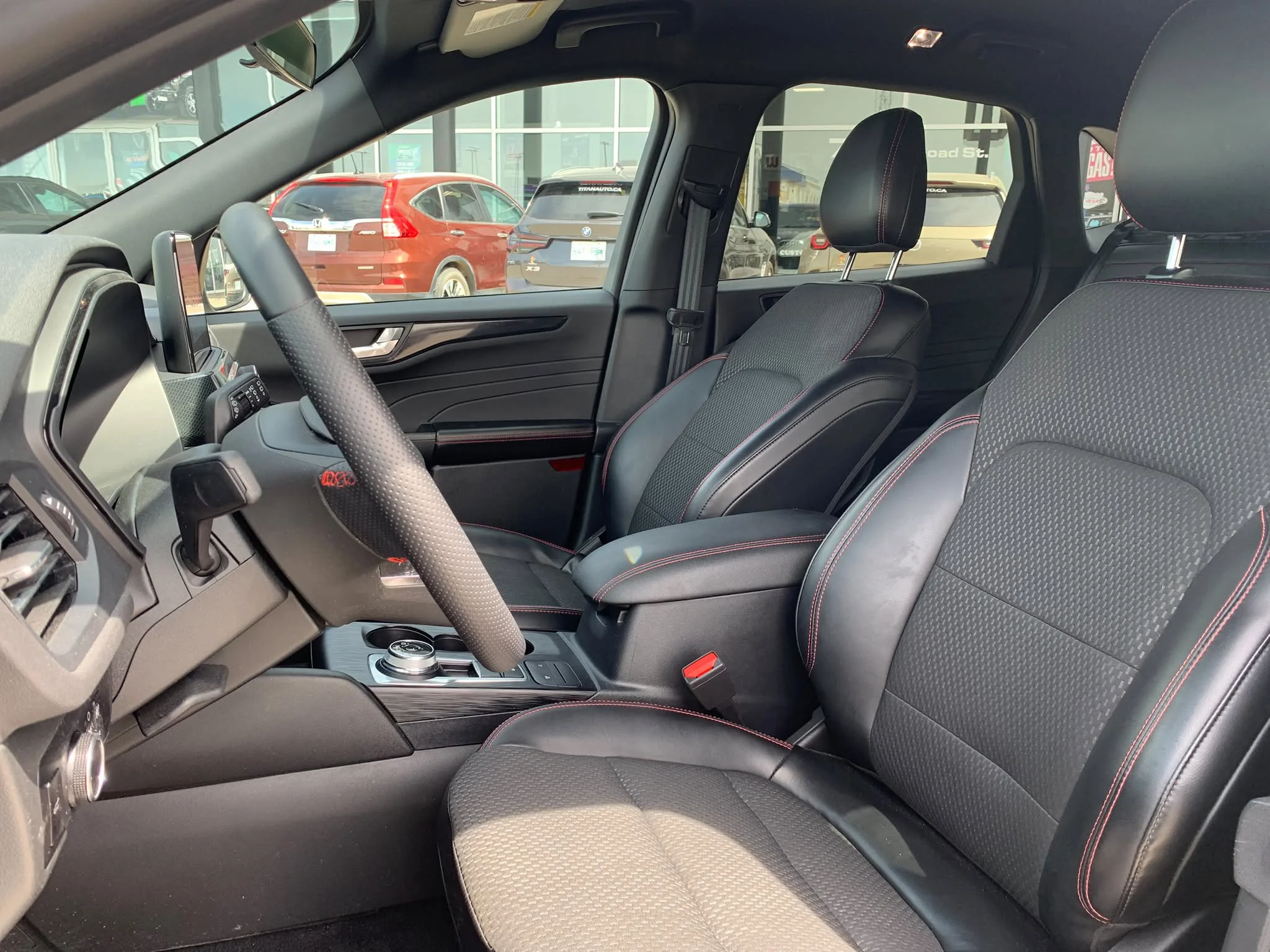 Certified Used 2023 Iconic Silver Metallic Ford ST-Line AWD*Remote Start | Htd Seats | Htd Wheel | Blind Spot Detection | Lane Keep Assist | CarPlay image 7