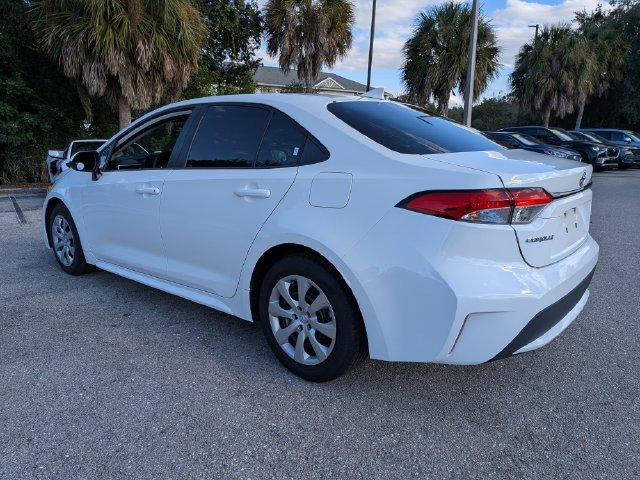 Used 2021 White Toyota LE image 6