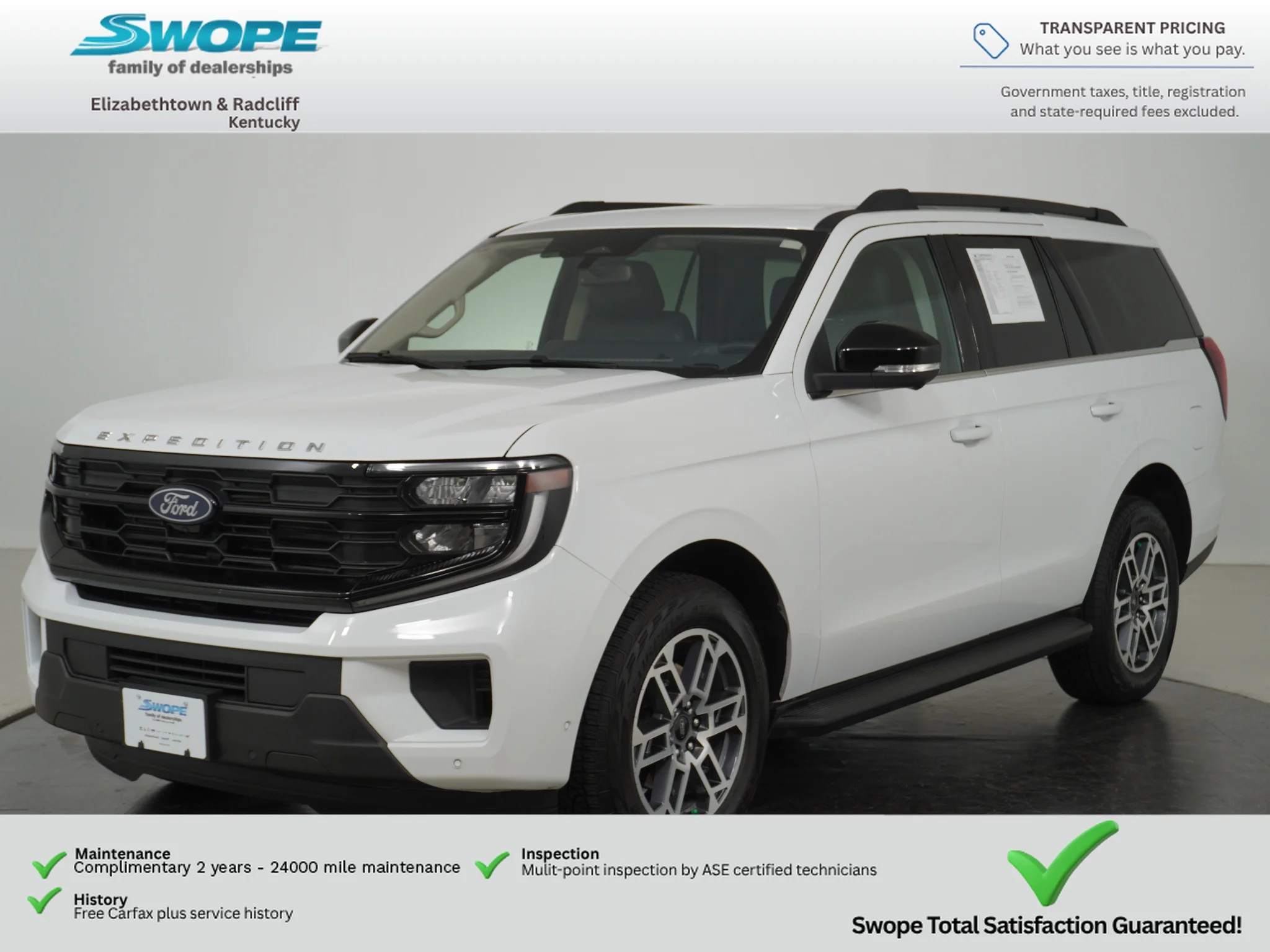 Used 2025 Oxford White Ford Active image 7