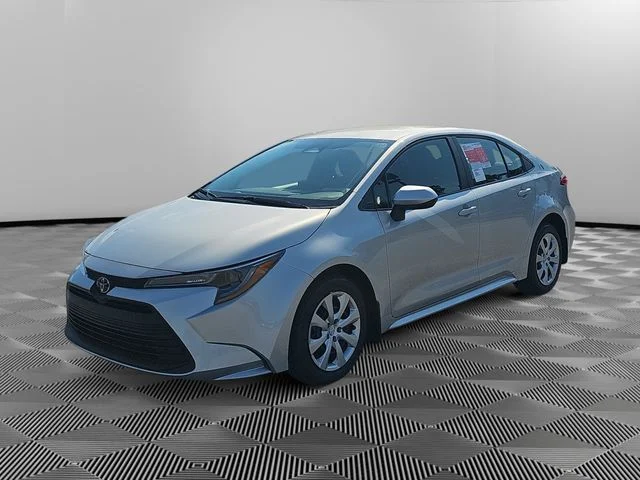 New 2026 Classic Silver Metallic Toyota LE image 1