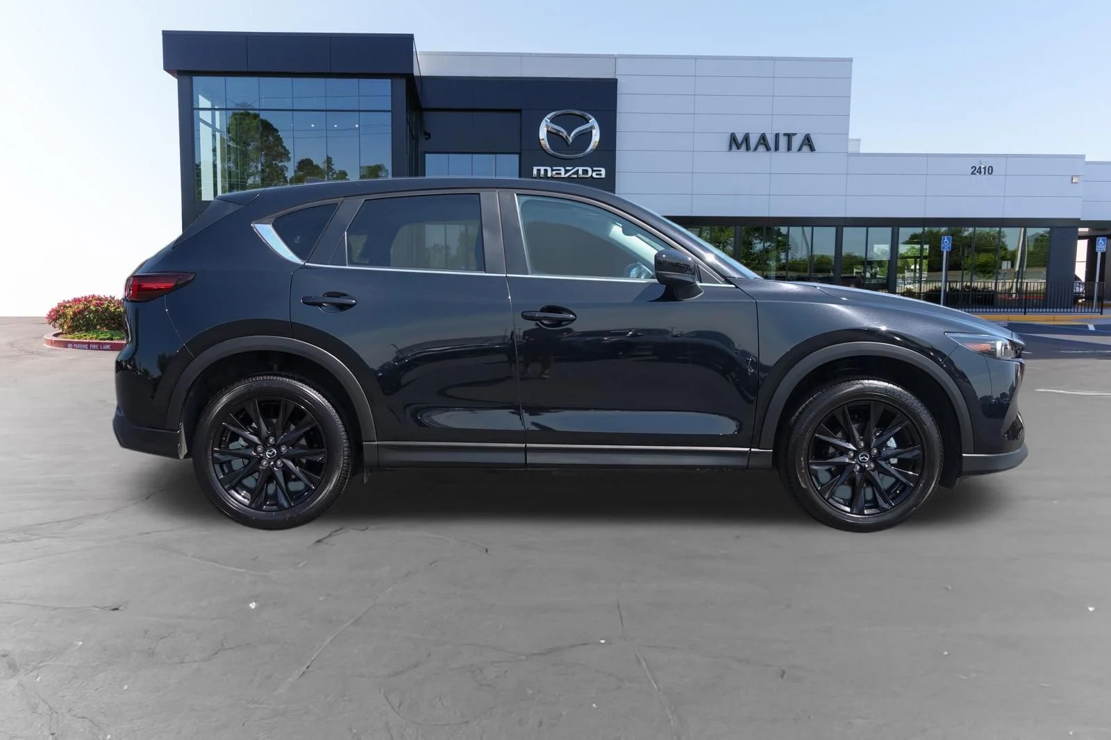 Certified Used 2025 Jet Black Mica Mazda 2.5 S Carbon Edition image 2