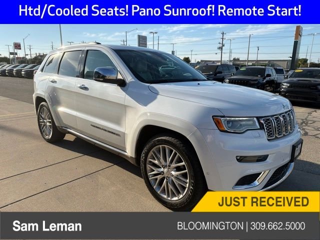 Used 2018 White Jeep Summit image 1