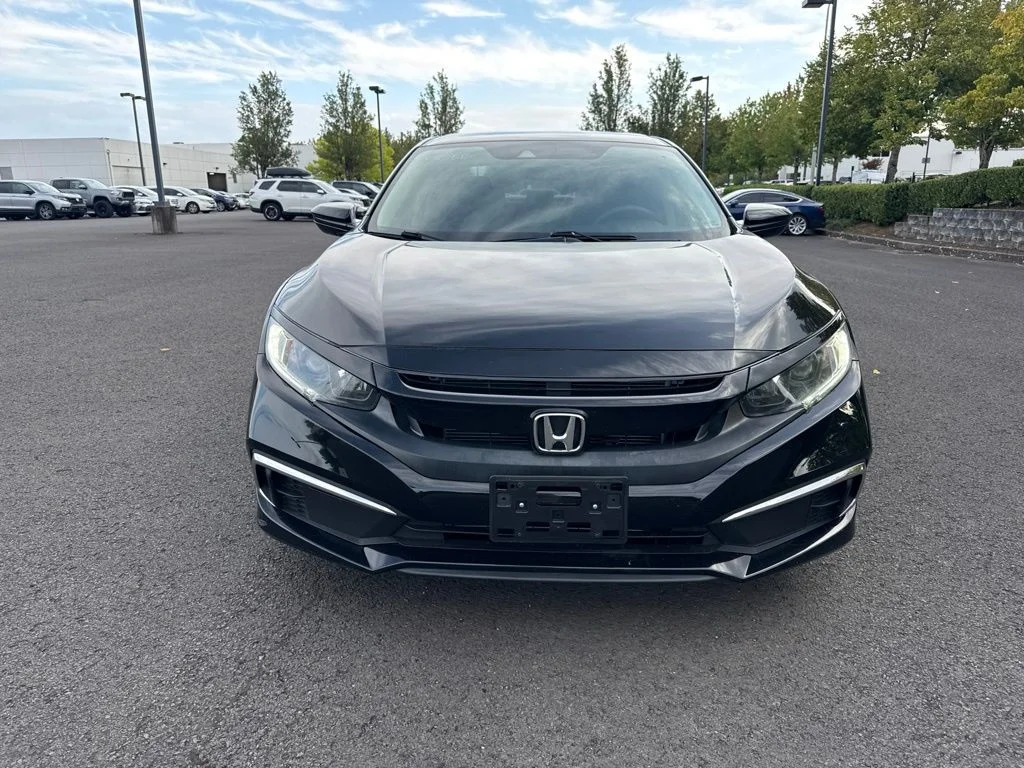 Used 2019 Crystal Black Pearl Honda LX image 2